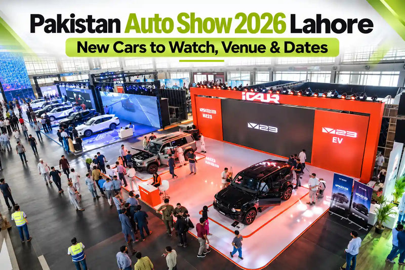 Pakistan Auto Show 2026 expected cars on display in Lahore