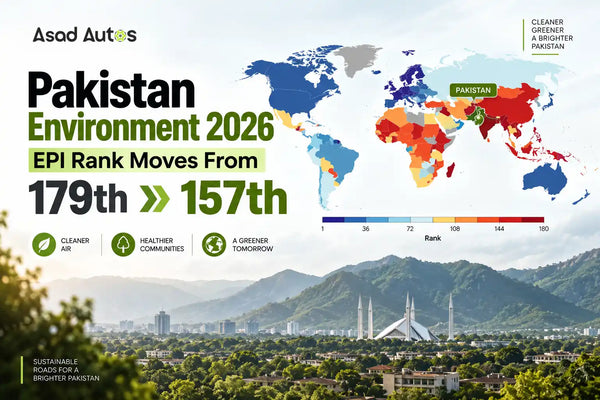 Pakistan Environment 2026 EPI Rank Moves From 179th to 157th