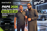 Asad Autos owner meets BYD VP at PAPS 2026 with Sealion 6 launch update