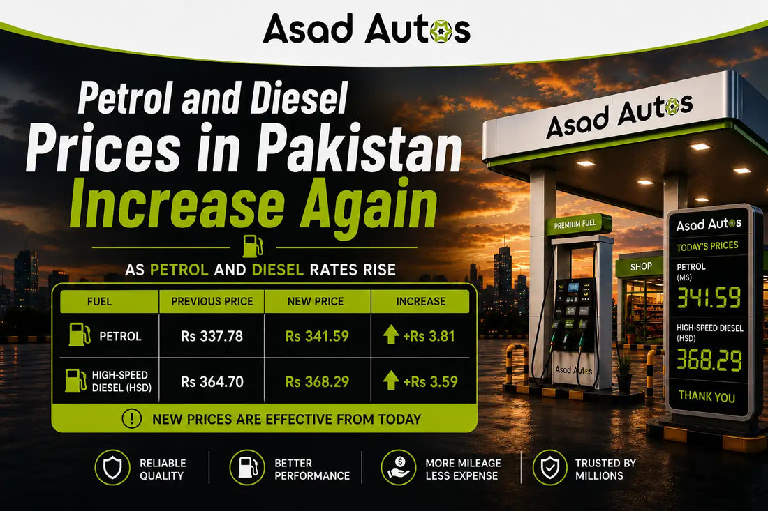 Petrol and diesel prices in Pakistan increase in August 2026