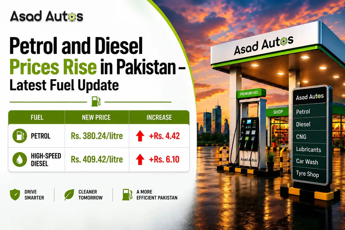Petrol and diesel prices rise in Pakistan