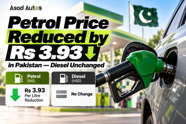 Petrol Price Reduced by Rs3.93 in Pakistan — Diesel Unchanged