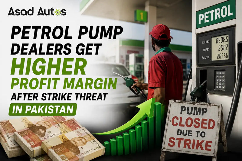 Petrol pump dealers profit margin increased in Pakistan