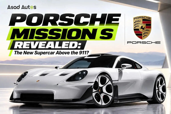 Porsche Mission S Revealed: The New Supercar Above the 911?