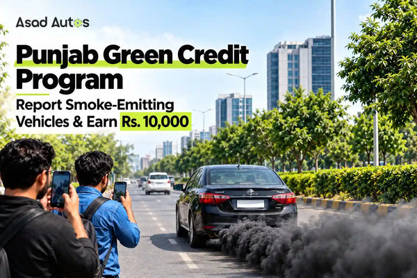 Punjab Green Credit Program: Report Smoke-Emitting Vehicles & Earn Rs. 10,000