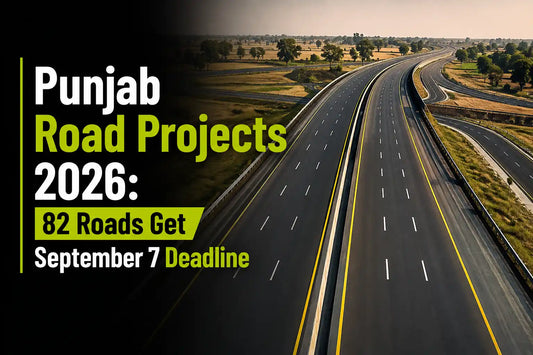 Punjab Road Projects 2026 82 roads completion deadline