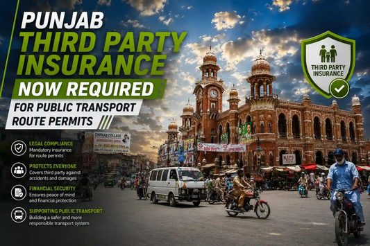 Punjab Third Party Insurance requirement for public transport