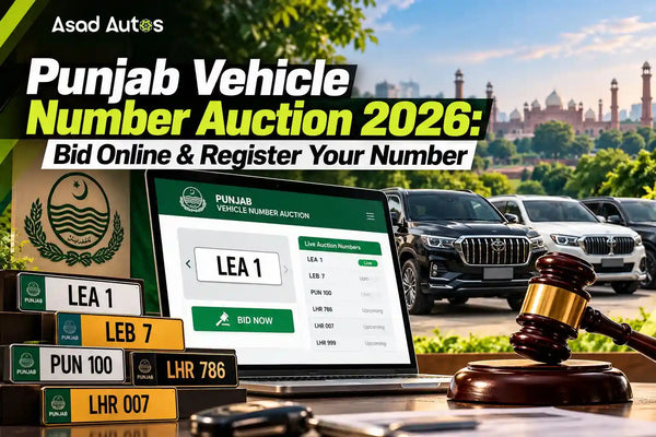 Punjab Vehicle Number Auction 2026: Bid Online & Register Your Number