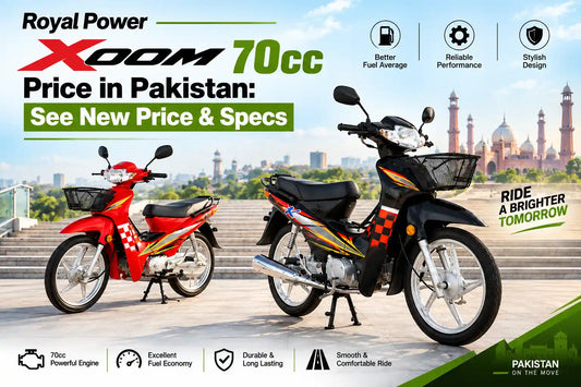 Royal Power XOOM 70cc Price in Pakistan with new bike specs