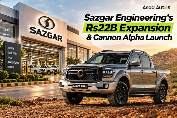 Sazgar Engineering’s Rs22B Expansion & Cannon Alpha Launch