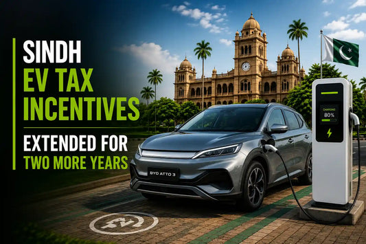Sindh EV tax incentives extended for two more years in 2026