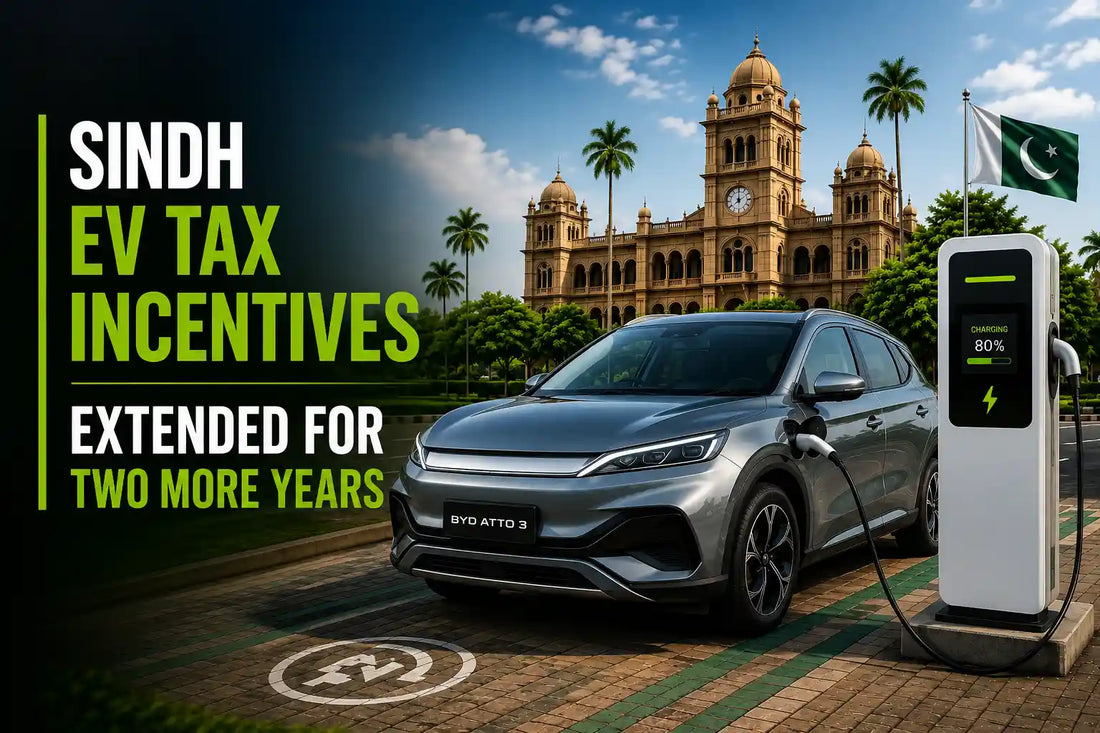 Sindh EV tax incentives extended for two more years in 2026