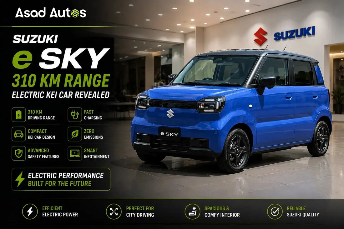 Suzuki e SKY 310 km range electric kei car revealed