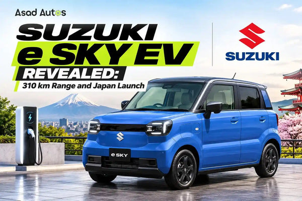Suzuki e SKY EV Revealed: 310 km Range and Japan Launch