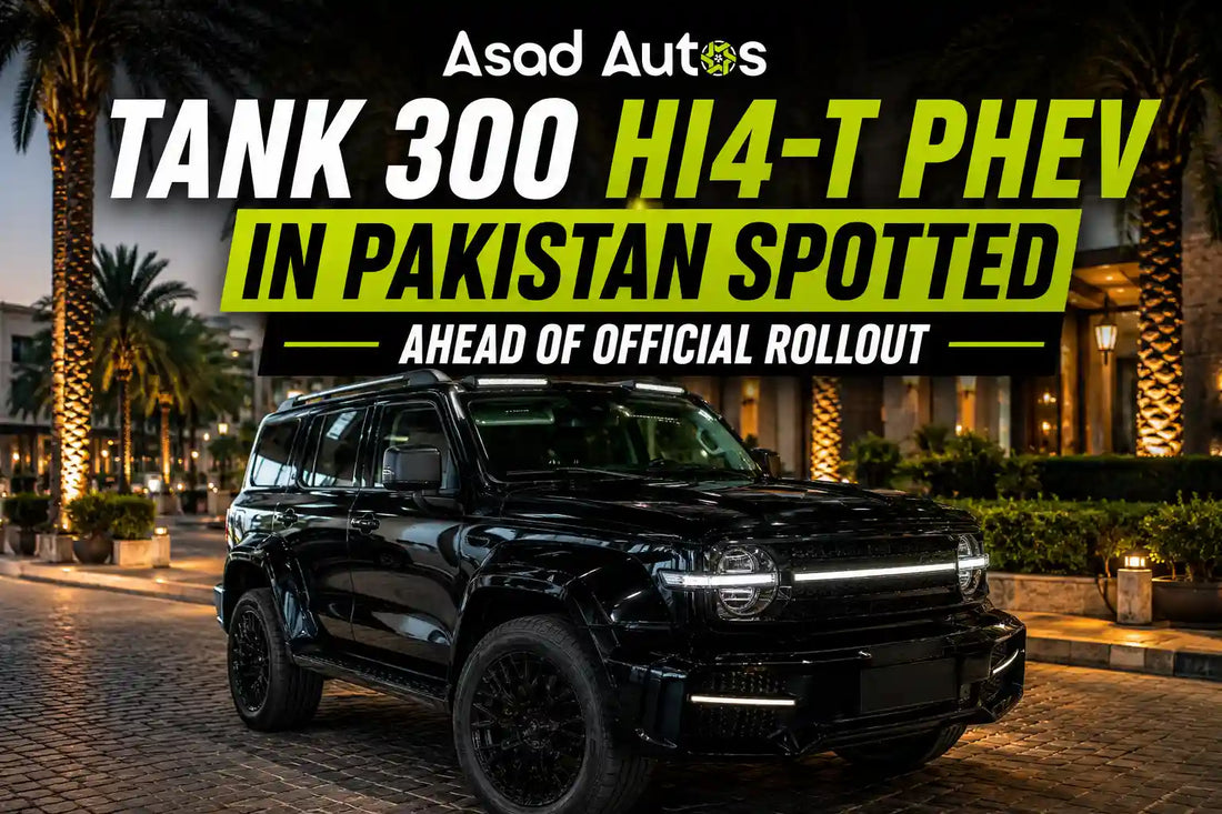 Tank 300 Hi4-T PHEV spotted in Pakistan ahead of official rollout