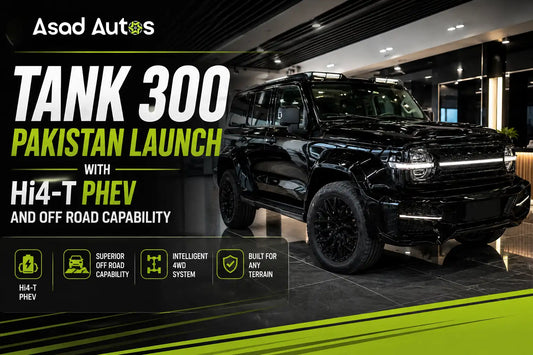 Tank 300 Pakistan launch with Hi4-T PHEV SUV