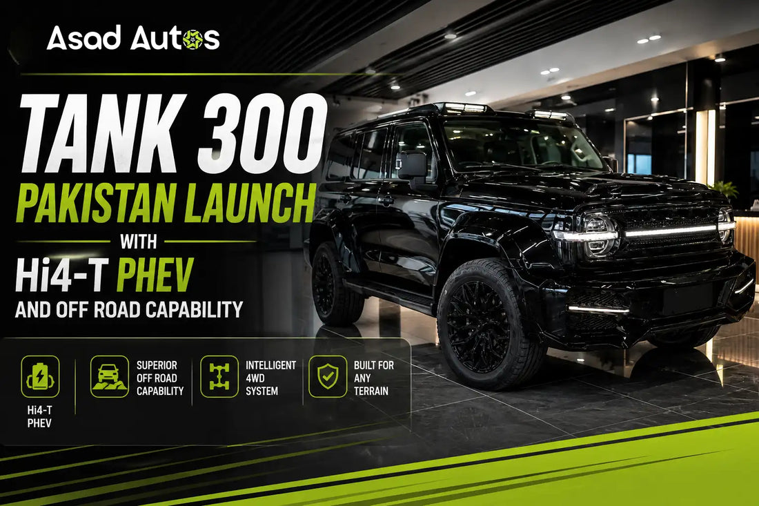 Tank 300 Pakistan launch with Hi4-T PHEV SUV