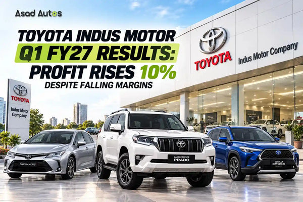 Toyota Indus Motor Q1 FY27 Results: Profit Rises 10% Despite Falling Margins