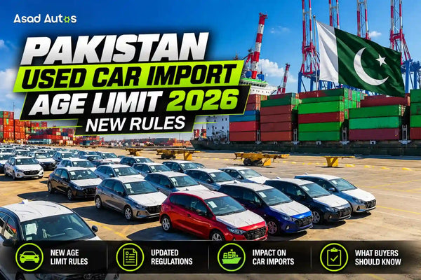 Pakistan Used Car Import Age Limit 2026: New Rules