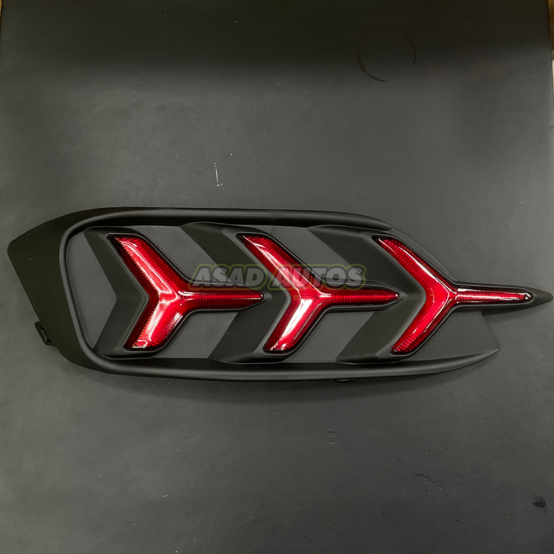 LED Rear Bumper Tail Lights (Reflectors) for HONDA Civic Sedan 10th Gen 2016-2021