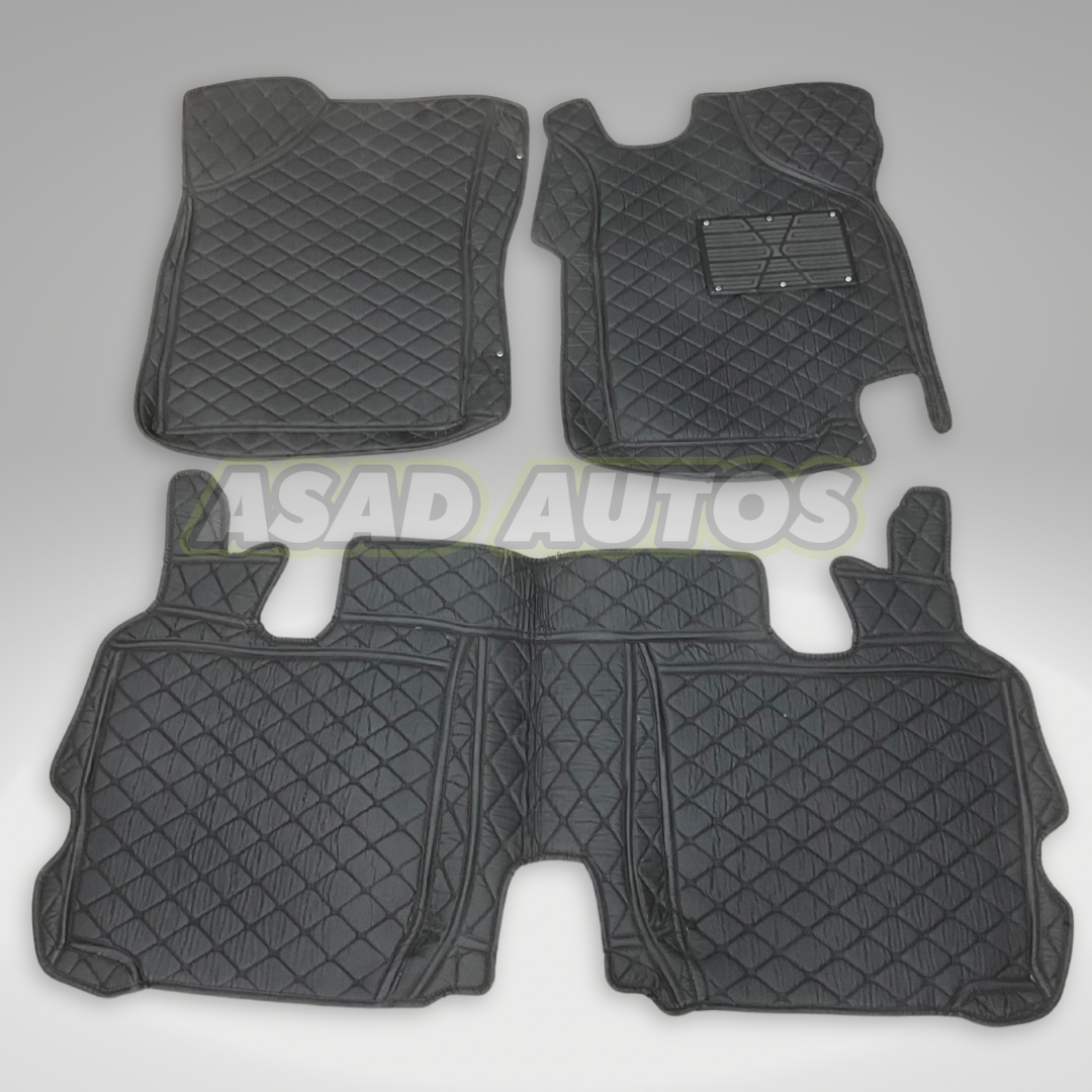 7D Car Floor Mats for Wagon R or New Cultus