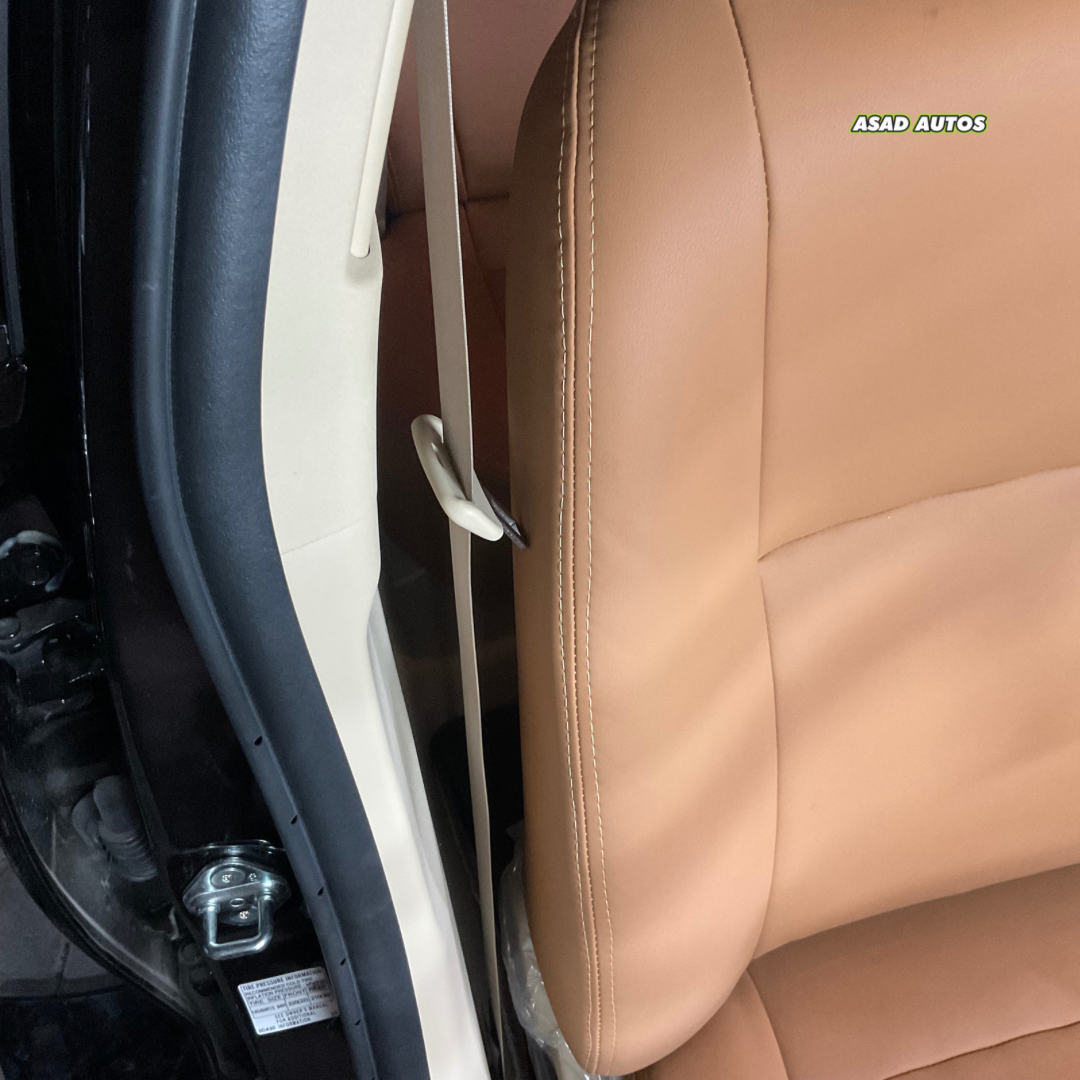 Bespoke Mustard Seat Covers for Toyota Yaris