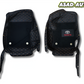 11D Floor Mats For Toyota Corolla 2014-2026 – Black Mix Thread with Black Grass Finish