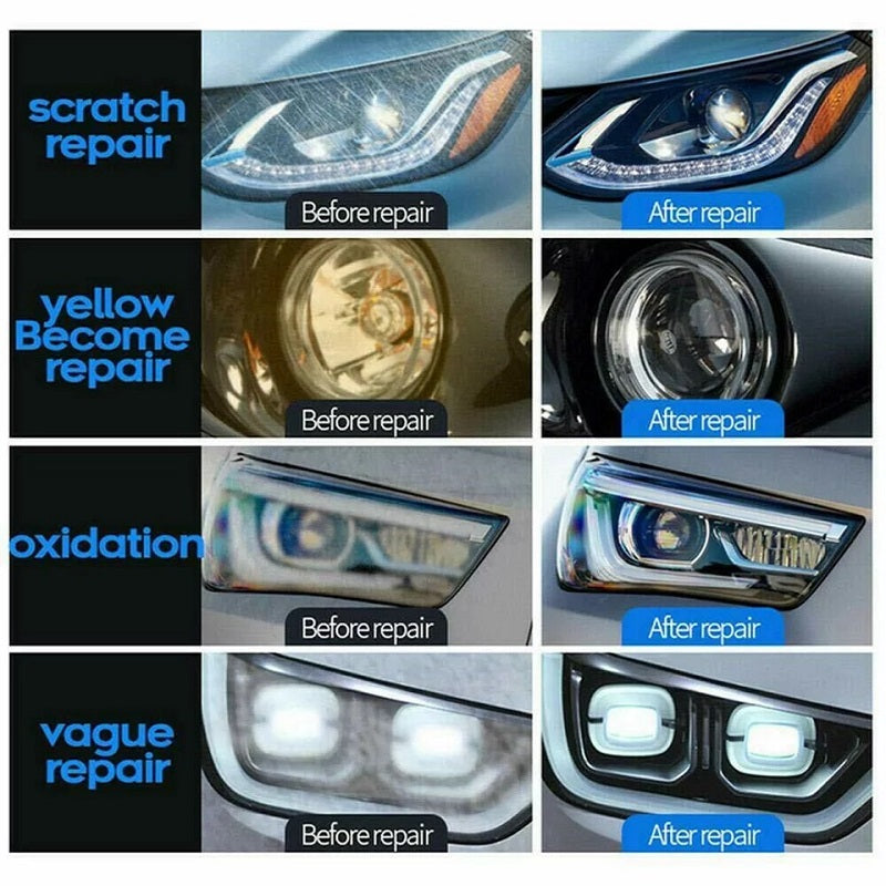30ML Car Headlight Restoration Repair Coating Solution Repair Kit