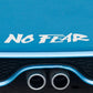 Cool Slogan NO FEAR Car Sticker White