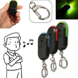 Wireless Anti-Lost Alarm Key Finder Whistle Sound LED Light Key chain ATS-0136