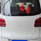 Bloody Hand Reflective Car Bumper Body Sticker