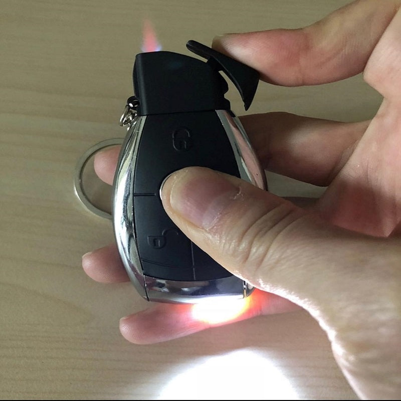 Mercedes Car Key Windproof With Light