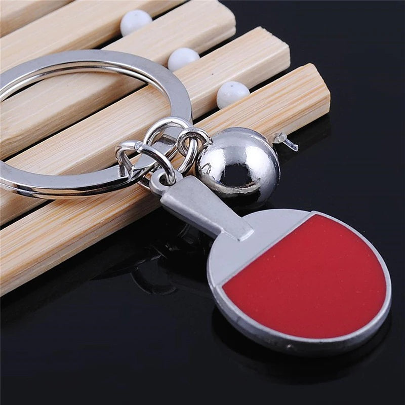 Table Tennis Key Chain