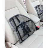 Car Seat Back Support Massage Cushion Mesh Relief Lumbar Brace Car Office Home