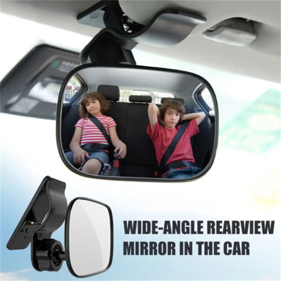 Safety Rearview Mirror Car Safety View Back Seat Mirror Baby Car Mirror Children Facing Rear ...