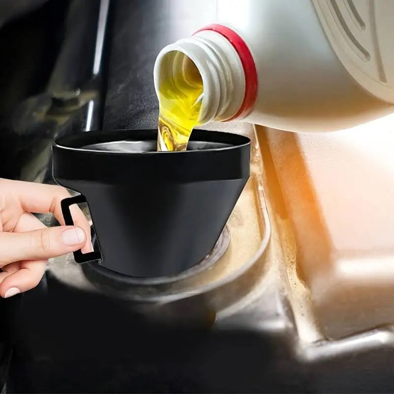 Engine Refueling Funnel with Filter for Car Truck Motorcycle Oil Gasoline Filling