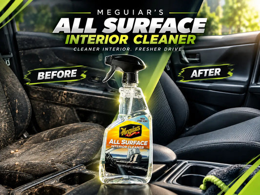 Meguiar’s All Surface Interior Cleaner | Safe Deep Cleaning for Car Interior