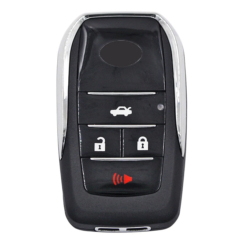 4 Button Modified Flip Cover Case for Toyota