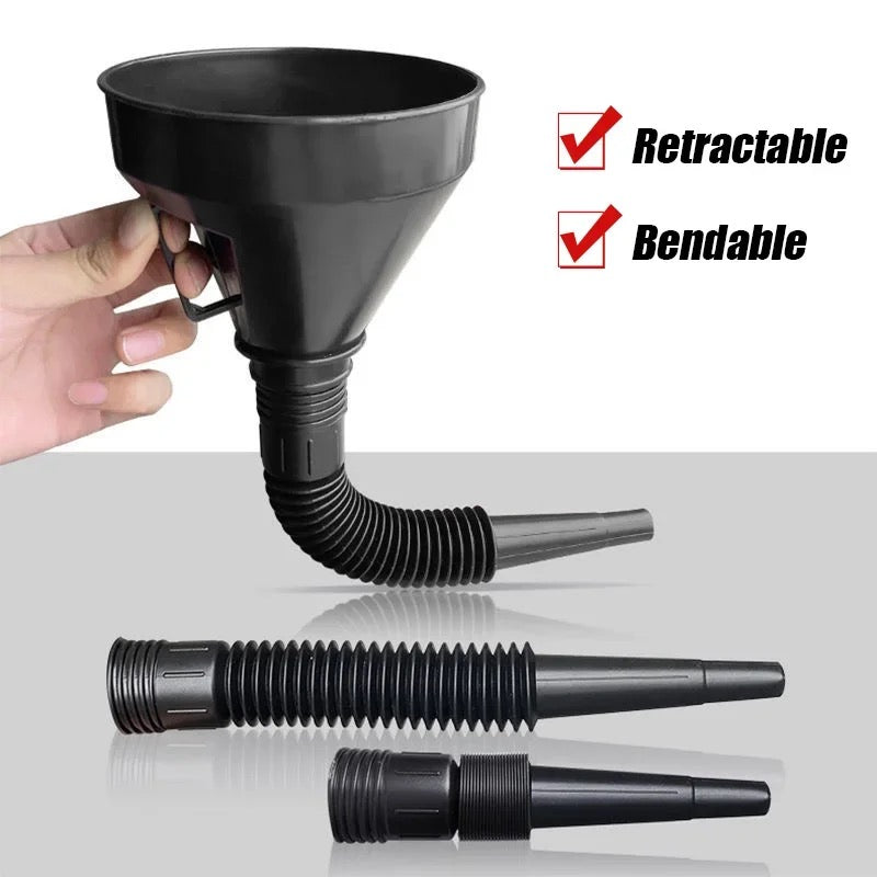 Engine Refueling Funnel with Filter for Car Truck Motorcycle Oil Gasoline Filling