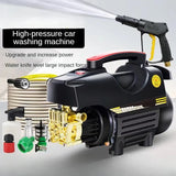 High Pressure Cleaning Water Gun Portable Car Washing Machine Car Washing Household Pump 140 Bar