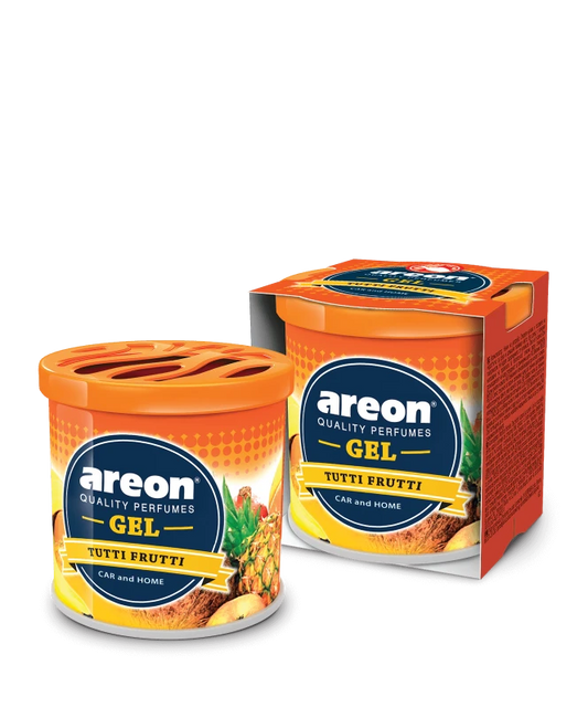 Gel air freshener with fresh energizing fragrances TUTTI FRUTTI