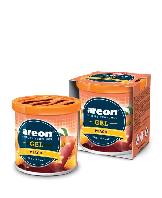 Gel air freshener with fresh energizing fragrances PEACH