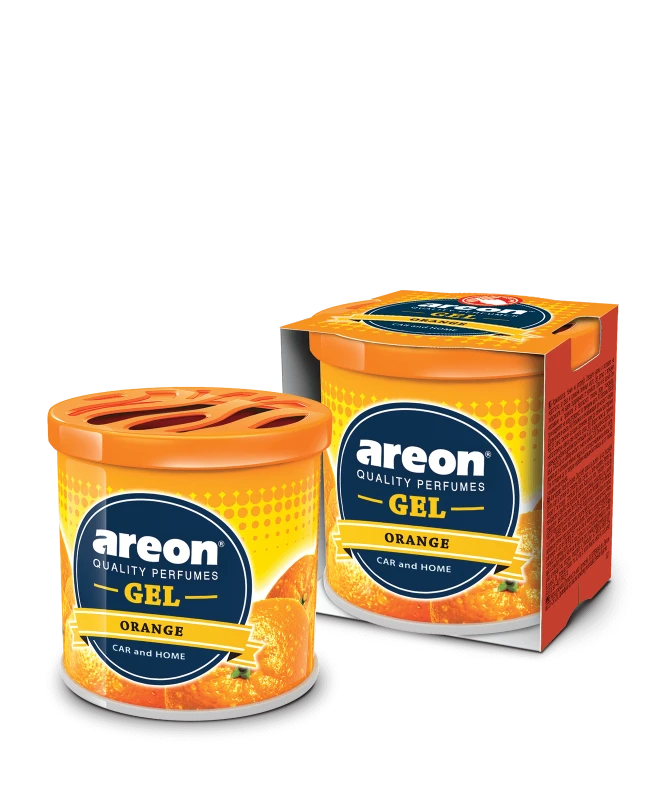 Orange Burst: Energizing Gel Air Freshener