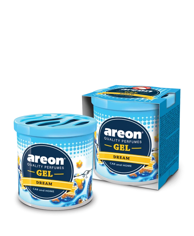 Gel air freshener with fresh energizing fragrances DREAM GCK02