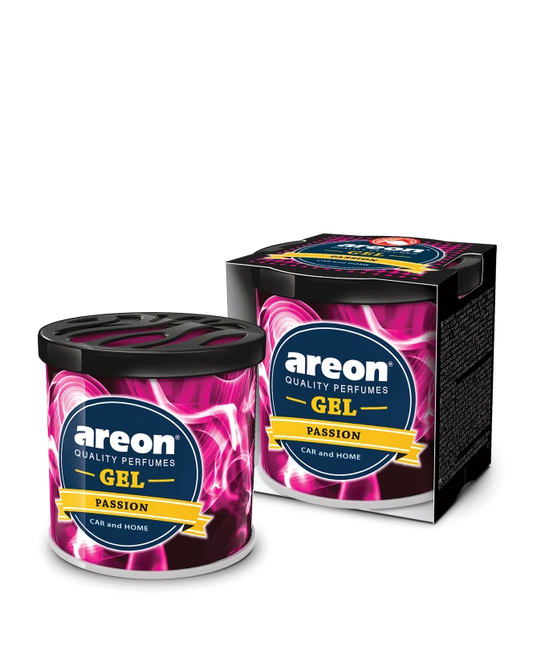 Gel air freshener with fresh energizing fragrances PASSION