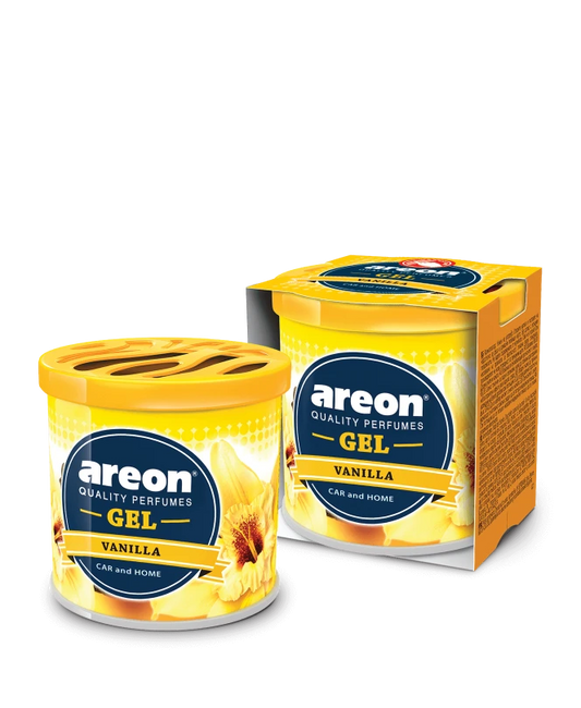 Gel air freshener with fresh energizing fragrances VANILLA