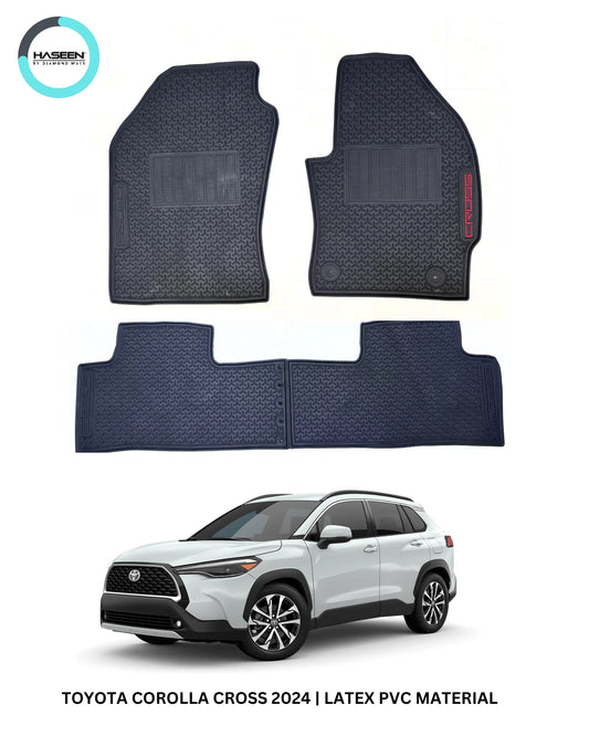 Toyota Cross 2024 Latex Rubber Car Floor Mat