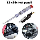 Car Truck Motorcycle Circuit Voltage Tester Test Pen DC 12V Electrical Automotive Tester