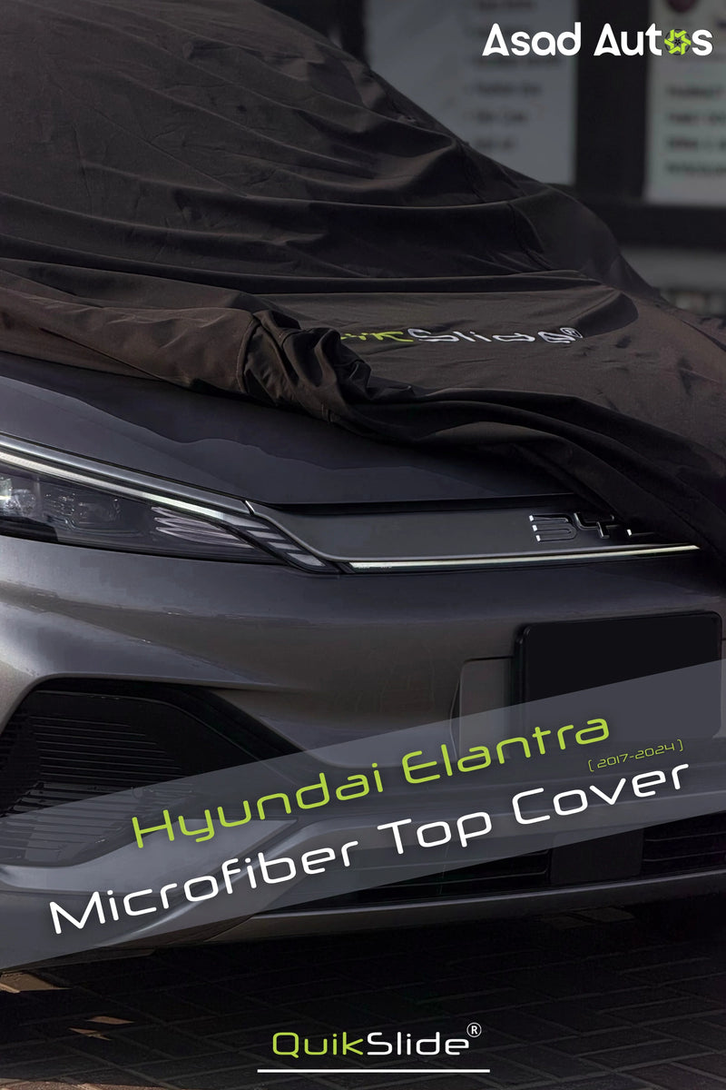 QuikSlide Microfiber Top Cover for Hyundai Elantra 2017–2024