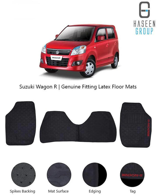 Suzuki Wagon R 2014-2024 Rubber Latex Car Floor Mat